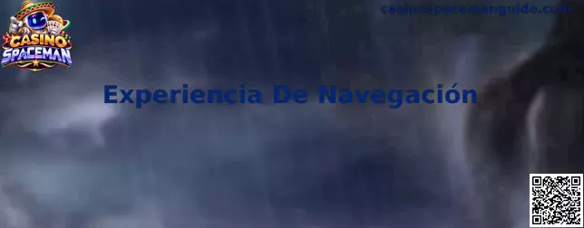 Experiencia de navegación en Casino Spaceman