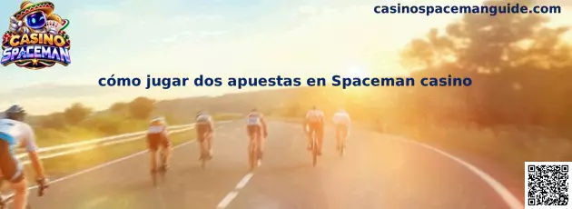 Imagen ilustrativa de una guía para configurar dos apuestas y administrar retiros en Casino Spaceman