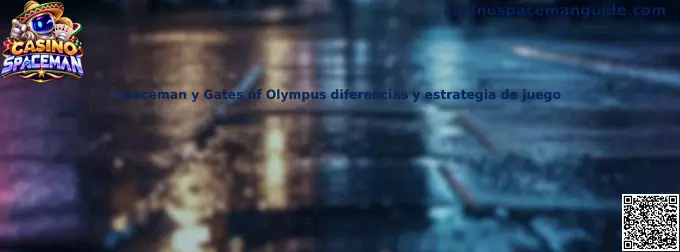 Comparación visual entre Casino Spaceman y Gates of Olympus para conocer sus diferencias de juego