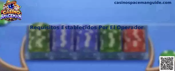 Guía sobre los requisitos establecidos por el operador de Casino Spaceman